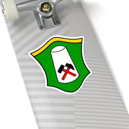 DEU Au bei Berchtesgaden COA (Germany) (Coat of Arms) STICKER Vinyl Kiss-Cut Decal - The Sticker Space