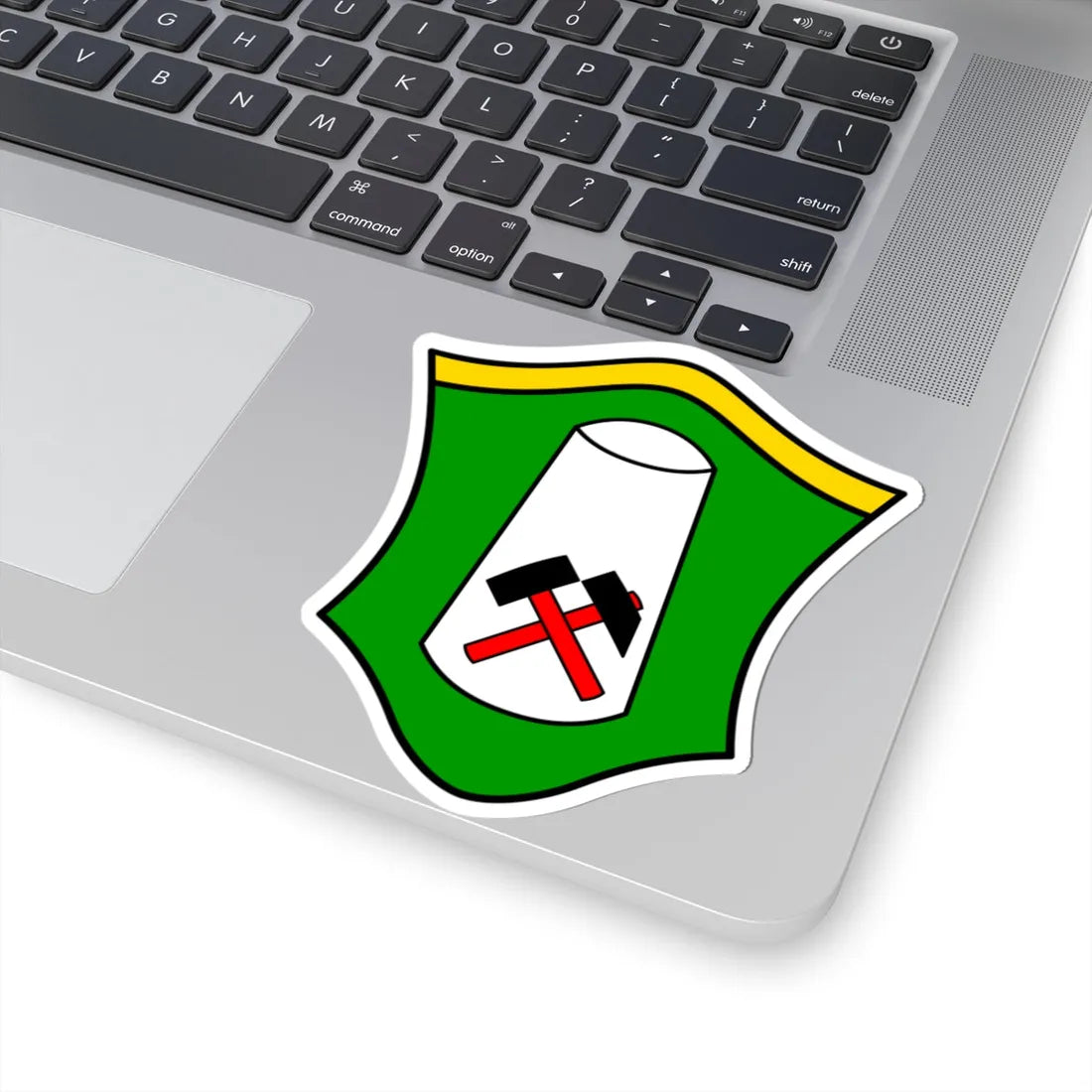 DEU Au bei Berchtesgaden COA (Germany) (Coat of Arms) STICKER Vinyl Kiss-Cut Decal - The Sticker Space