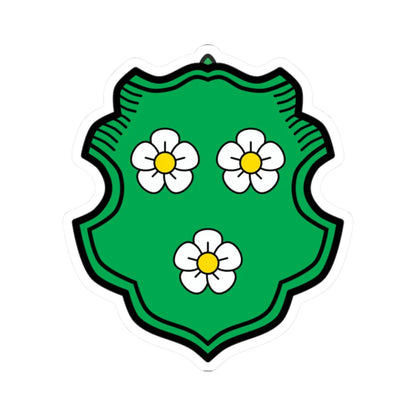 DEU Au in der Hallertau COA (Germany) (Coat of Arms) STICKER Vinyl Kiss-Cut Decal 2 Inch White - The Sticker Space