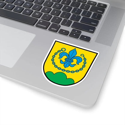 DEU Außernzell COA (Germany) (Coat of Arms) STICKER Vinyl Kiss-Cut Decal - The Sticker Space