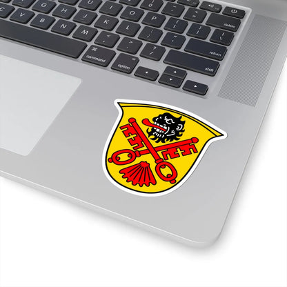 DEU Aufham COA (Germany) (Coat of Arms) STICKER Vinyl Kiss-Cut Decal - The Sticker Space