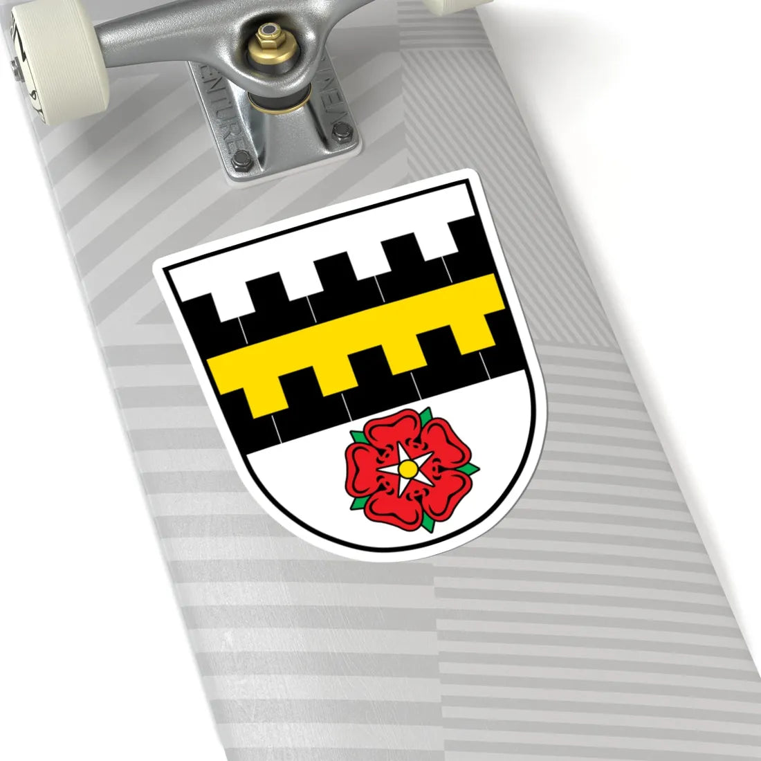 DEU Aufseß COA (Germany) (Coat of Arms) STICKER Vinyl Kiss-Cut Decal - The Sticker Space