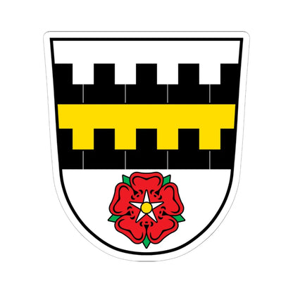 DEU Aufseß COA (Germany) (Coat of Arms) STICKER Vinyl Kiss-Cut Decal - The Sticker Space