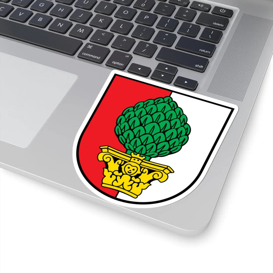DEU Augsburg COA 1811 (Germany) (Coat of Arms) STICKER Vinyl Kiss-Cut Decal - The Sticker Space