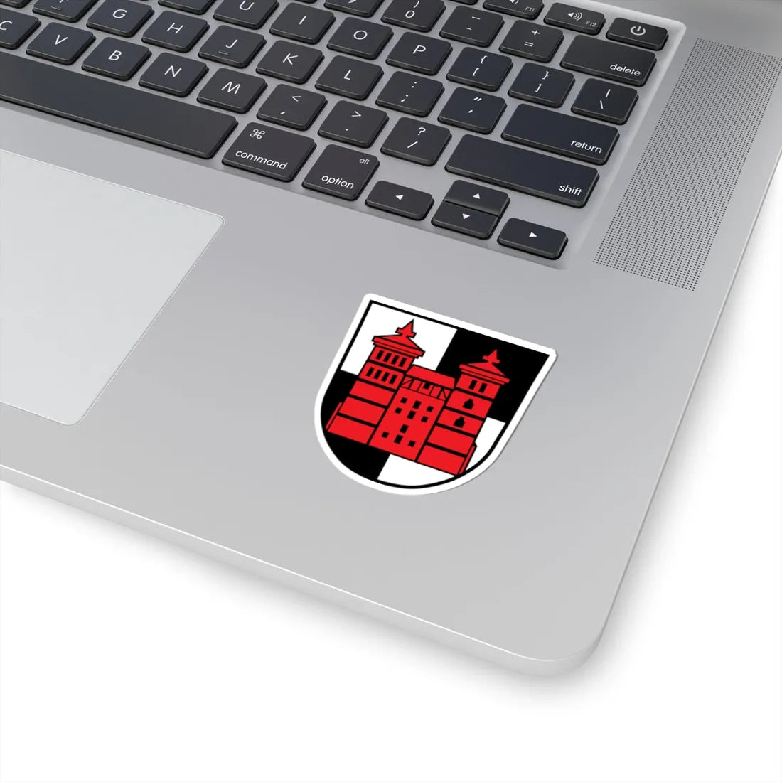 DEU Auhausen COA (Germany) (Coat of Arms) STICKER Vinyl Kiss-Cut Decal - The Sticker Space
