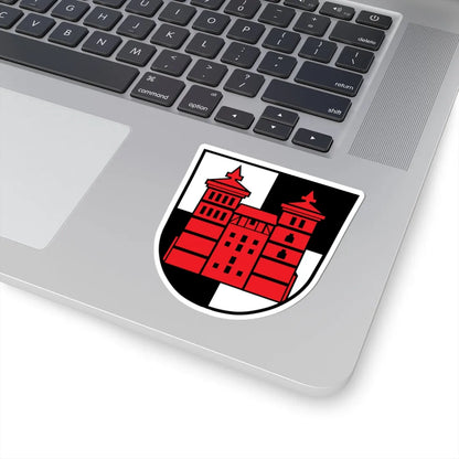 DEU Auhausen COA (Germany) (Coat of Arms) STICKER Vinyl Kiss-Cut Decal - The Sticker Space