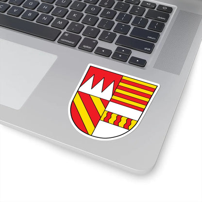 DEU Aura im Sinngrund COA (Germany) (Coat of Arms) STICKER Vinyl Kiss-Cut Decal - The Sticker Space