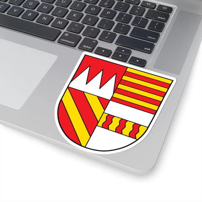 DEU Aura im Sinngrund COA (Germany) (Coat of Arms) STICKER Vinyl Kiss-Cut Decal - The Sticker Space