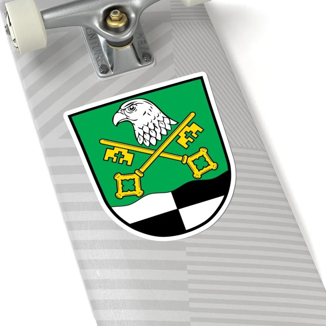 DEU Aurachtal COA (Germany) (Coat of Arms) STICKER Vinyl Kiss-Cut Decal - The Sticker Space