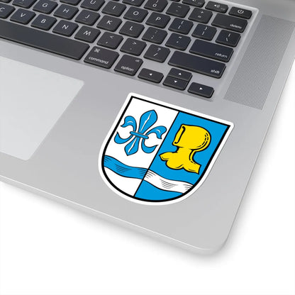 DEU Baar-Ebenhausen COA (Germany) (Coat of Arms) STICKER Vinyl Kiss-Cut Decal - The Sticker Space