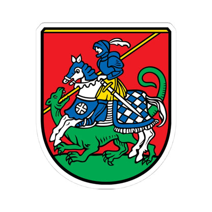 DEU Bad Aibling COA (Germany) (Coat of Arms) STICKER Vinyl Kiss-Cut Decal - The Sticker Space