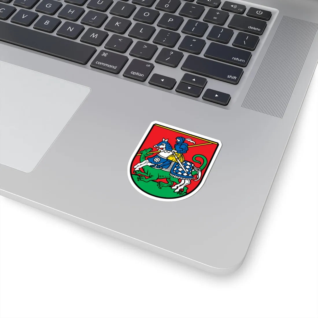 DEU Bad Aibling COA (Germany) (Coat of Arms) STICKER Vinyl Kiss-Cut Decal - The Sticker Space
