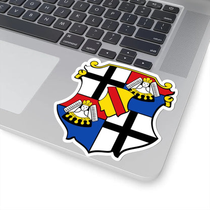 DEU Bad Brückenau COA groß (Germany) (Coat of Arms) STICKER Vinyl Kiss-Cut Decal - The Sticker Space