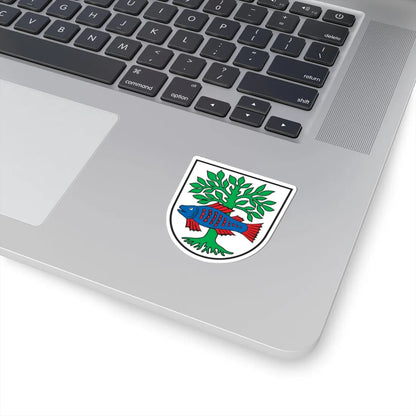 DEU Bad Buchau COA (Germany) (Coat of Arms) STICKER Vinyl Kiss-Cut Decal - The Sticker Space