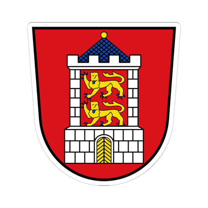 DEU Bad Camberg COA (Germany) (Coat of Arms) STICKER Vinyl Kiss-Cut Decal 6 Inch White - The Sticker Space