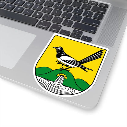 DEU Bad Elster COA (Germany) (Coat of Arms) STICKER Vinyl Kiss-Cut Decal - The Sticker Space