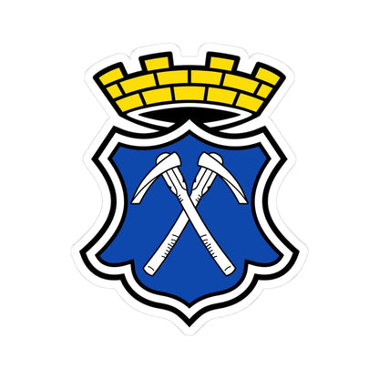 DEU Bad Homburg vor der Höhe COA (Germany) (Coat of Arms) STICKER Vinyl Kiss-Cut Decal 3 Inch White - The Sticker Space