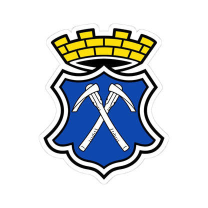 DEU Bad Homburg vor der Höhe COA (Germany) (Coat of Arms) STICKER Vinyl Kiss-Cut Decal 4 Inch White - The Sticker Space