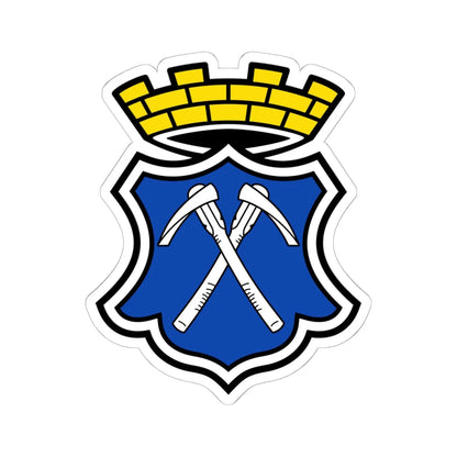 DEU Bad Homburg vor der Höhe COA (Germany) (Coat of Arms) STICKER Vinyl Kiss-Cut Decal 6 Inch White - The Sticker Space