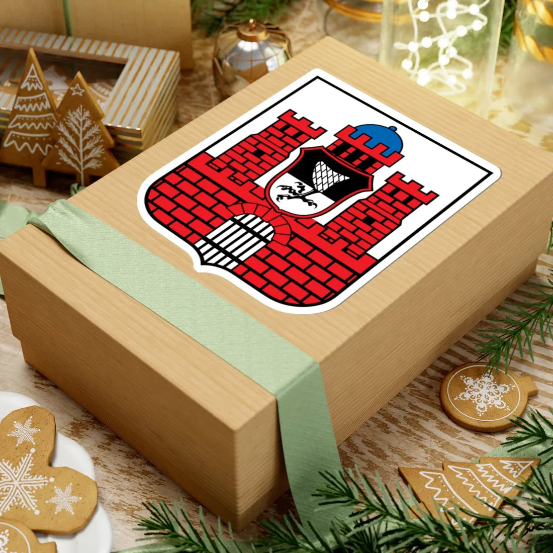 DEU Bad Kissingen COA (Germany) (Coat of Arms) STICKER Vinyl Kiss-Cut Decal - The Sticker Space