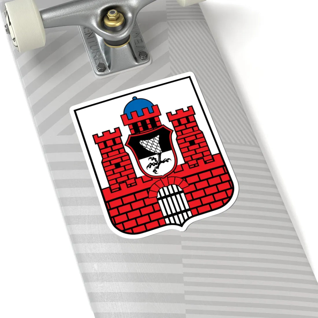 DEU Bad Kissingen COA (Germany) (Coat of Arms) STICKER Vinyl Kiss-Cut Decal - The Sticker Space