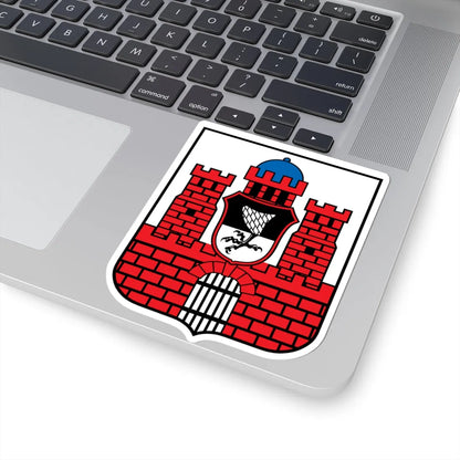 DEU Bad Kissingen COA (Germany) (Coat of Arms) STICKER Vinyl Kiss-Cut Decal - The Sticker Space