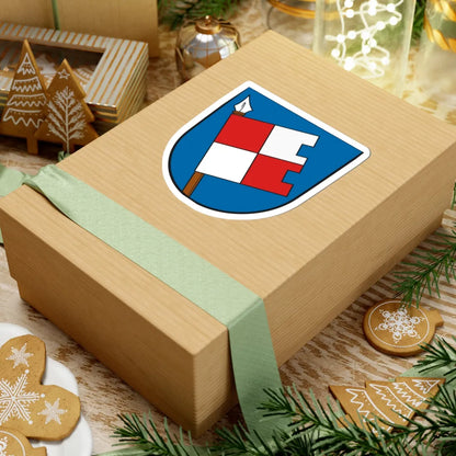 DEU Bad Königshofen COA (Germany) (Coat of Arms) STICKER Vinyl Kiss-Cut Decal - The Sticker Space