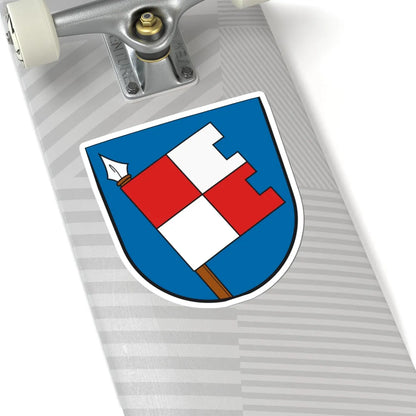 DEU Bad Königshofen COA (Germany) (Coat of Arms) STICKER Vinyl Kiss-Cut Decal - The Sticker Space