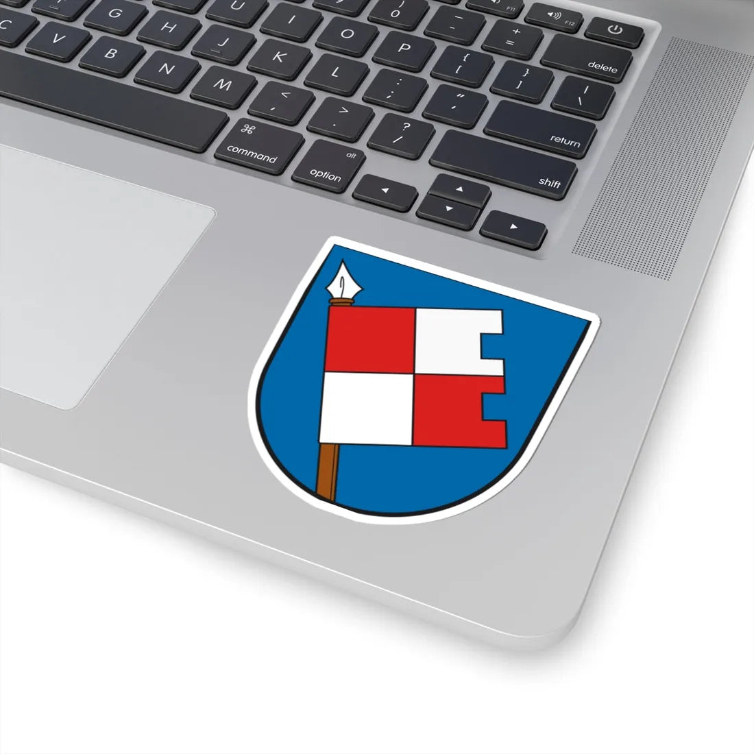 DEU Bad Königshofen COA (Germany) (Coat of Arms) STICKER Vinyl Kiss-Cut Decal - The Sticker Space
