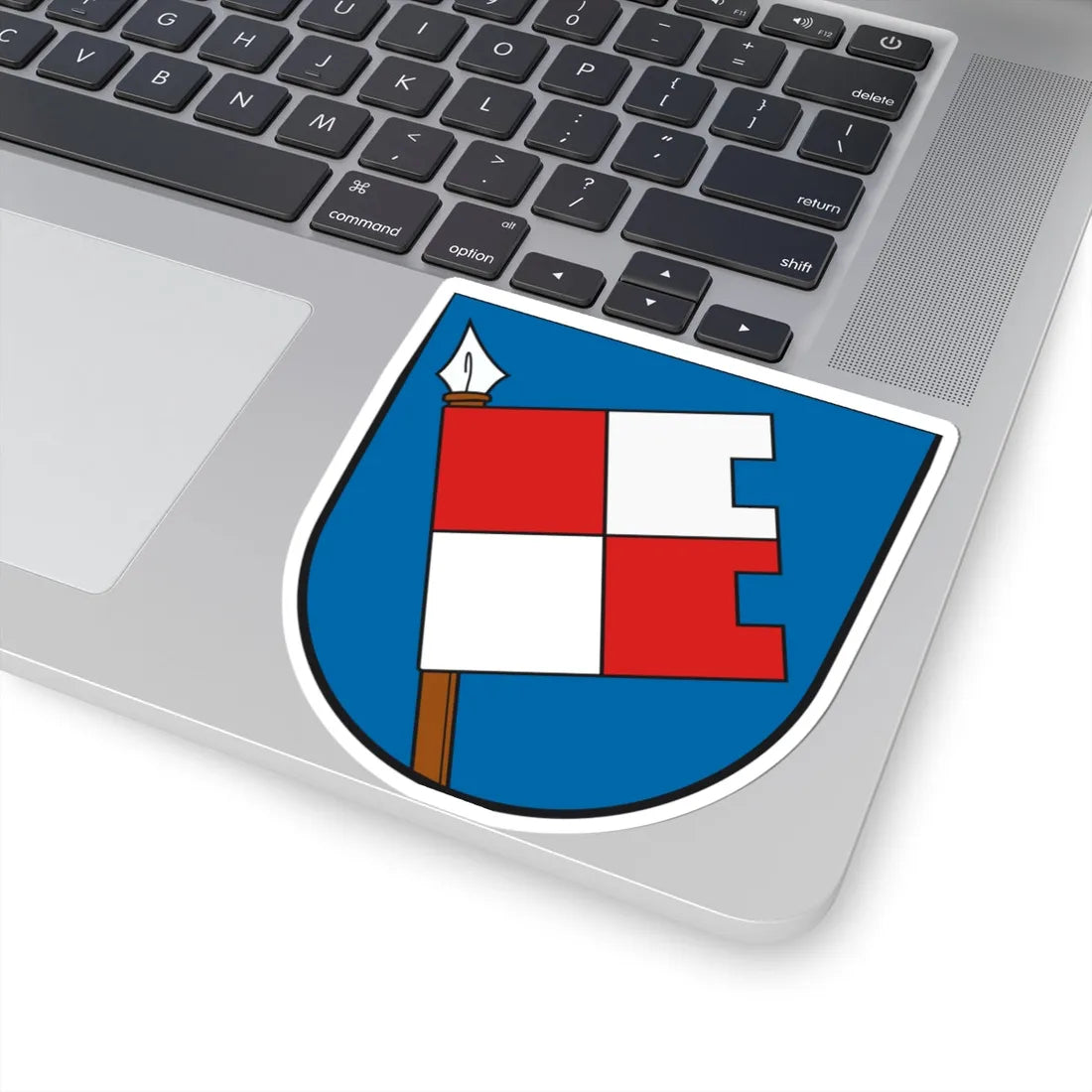 DEU Bad Königshofen COA (Germany) (Coat of Arms) STICKER Vinyl Kiss-Cut Decal - The Sticker Space