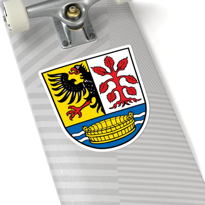 DEU Bad Kohlgrub COA (Germany) (Coat of Arms) STICKER Vinyl Kiss-Cut Decal - The Sticker Space