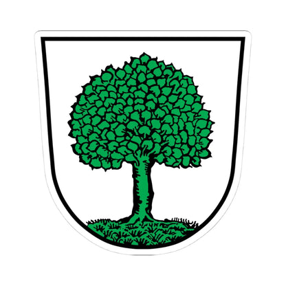 DEU Bad Kötzting COA (Germany) (Coat of Arms) STICKER Vinyl Kiss-Cut Decal 4 Inch White - The Sticker Space