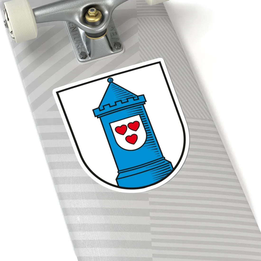 DEU Bad Liebenwerda COA (Germany) (Coat of Arms) STICKER Vinyl Kiss-Cut Decal - The Sticker Space