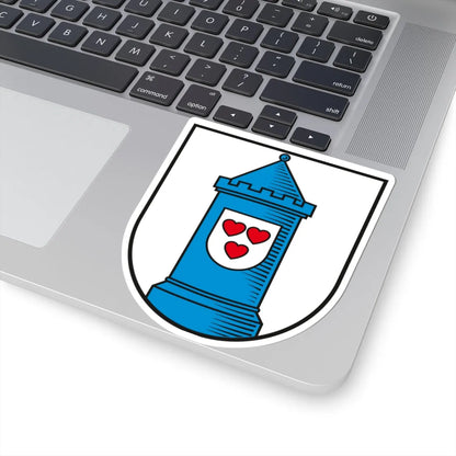 DEU Bad Liebenwerda COA (Germany) (Coat of Arms) STICKER Vinyl Kiss-Cut Decal - The Sticker Space