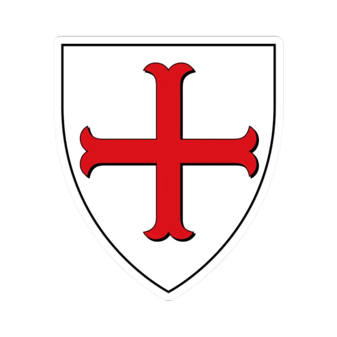 DEU Bad Pyrmont COA (Denmark) (Coat of Arms) STICKER Vinyl Kiss-Cut Decal 2 Inch White - The Sticker Space