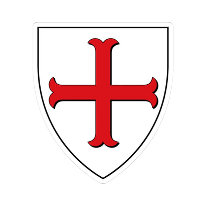 DEU Bad Pyrmont COA (Denmark) (Coat of Arms) STICKER Vinyl Kiss-Cut Decal 3 Inch White - The Sticker Space