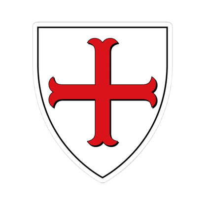 DEU Bad Pyrmont COA (Denmark) (Coat of Arms) STICKER Vinyl Kiss-Cut Decal 4 Inch White - The Sticker Space