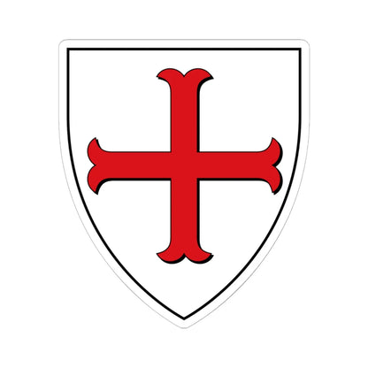 DEU Bad Pyrmont COA (Denmark) (Coat of Arms) STICKER Vinyl Kiss-Cut Decal 6 Inch White - The Sticker Space