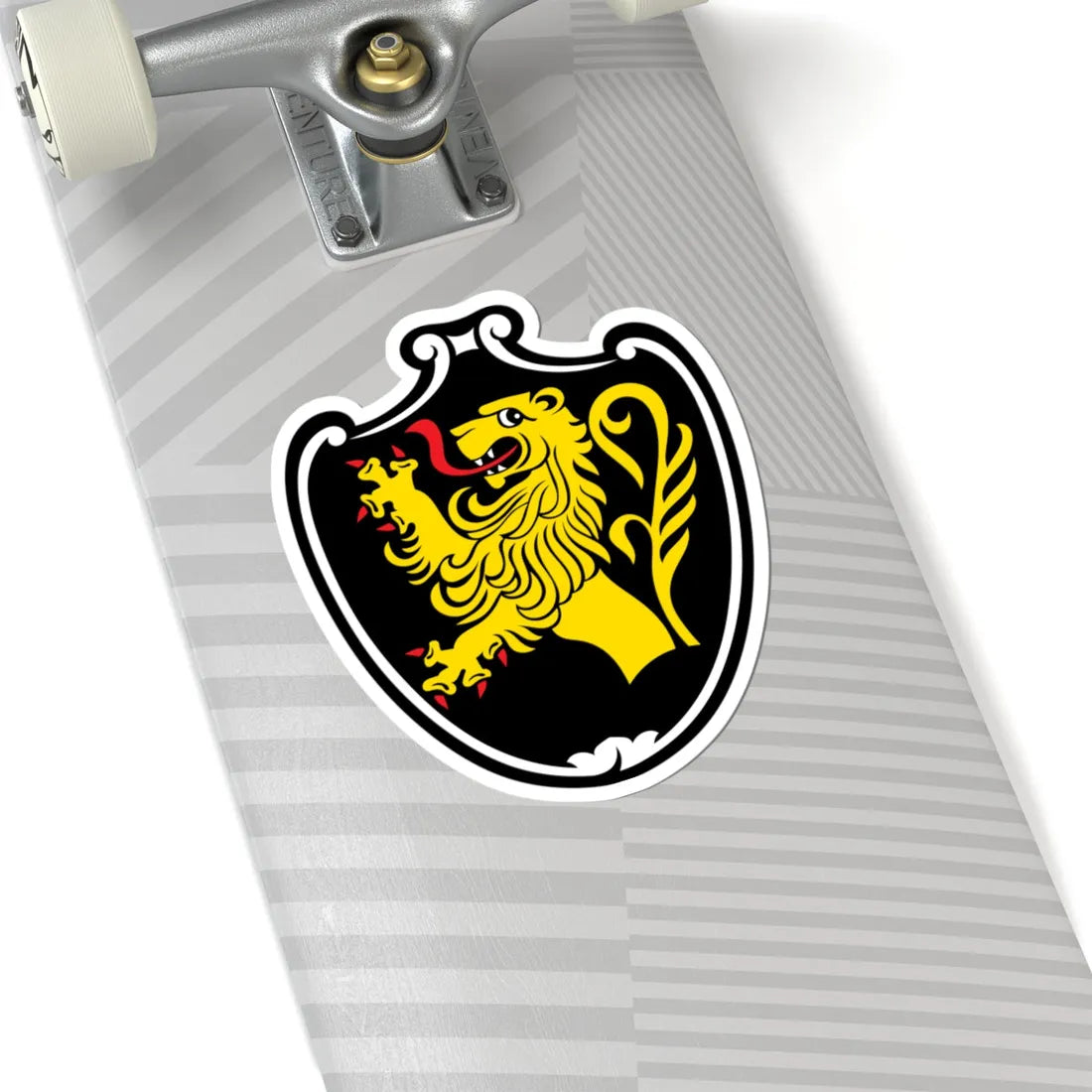 DEU Bad Tölz COA (Germany) (Coat of Arms) STICKER Vinyl Kiss-Cut Decal - The Sticker Space