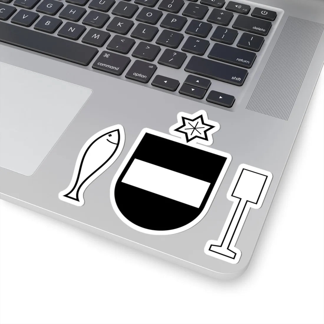 DEU Bad Waldsee COA (Germany) (Coat of Arms) STICKER Vinyl Kiss-Cut Decal - The Sticker Space