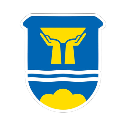 DEU Bad Wiessee COA (Germany) (Coat of Arms) STICKER Vinyl Kiss-Cut Decal 4 Inch White - The Sticker Space