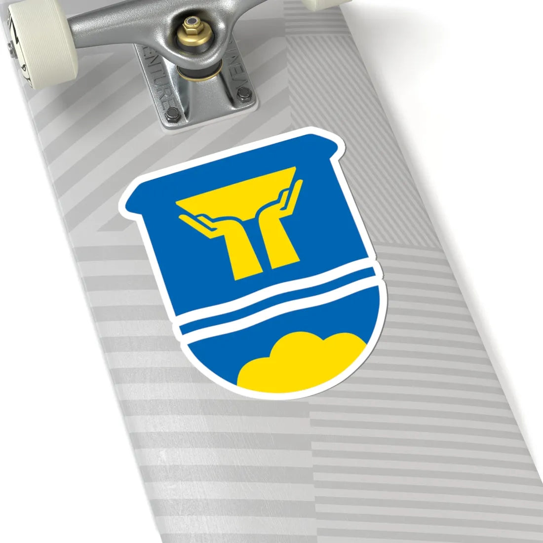 DEU Bad Wiessee COA (Germany) (Coat of Arms) STICKER Vinyl Kiss-Cut Decal - The Sticker Space