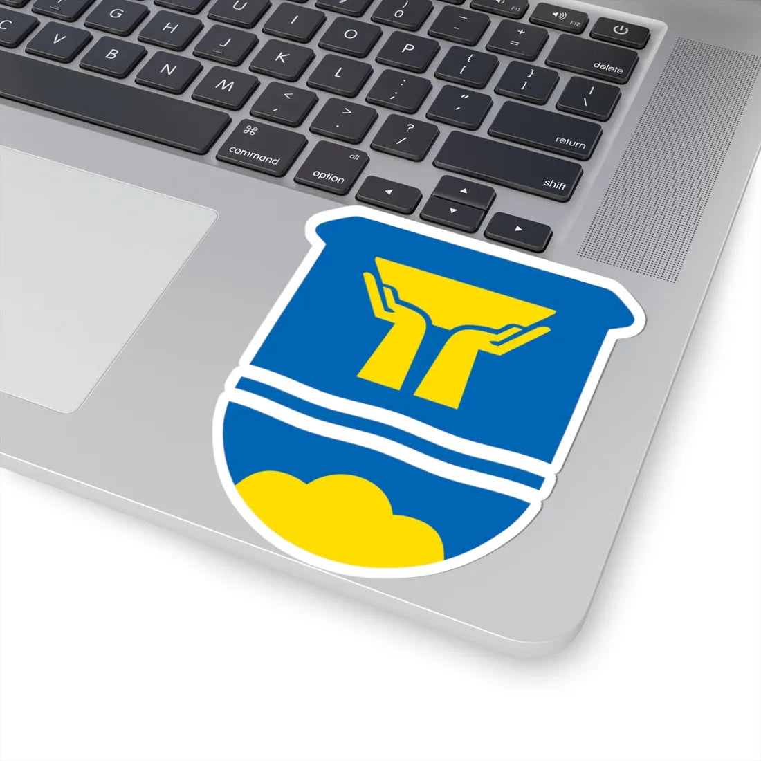 DEU Bad Wiessee COA (Germany) (Coat of Arms) STICKER Vinyl Kiss-Cut Decal - The Sticker Space