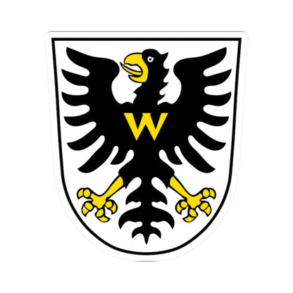 DEU Bad Windsheim COA (Germany) (Coat of Arms) STICKER Vinyl Kiss-Cut Decal 2 Inch White - The Sticker Space