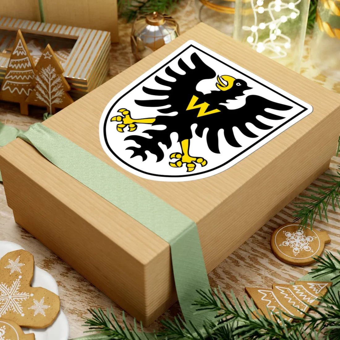 DEU Bad Windsheim COA (Germany) (Coat of Arms) STICKER Vinyl Kiss-Cut Decal - The Sticker Space