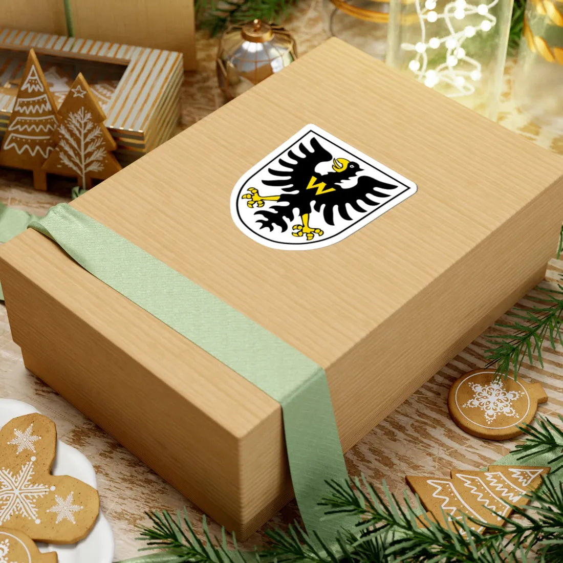 DEU Bad Windsheim COA (Germany) (Coat of Arms) STICKER Vinyl Kiss-Cut Decal - The Sticker Space