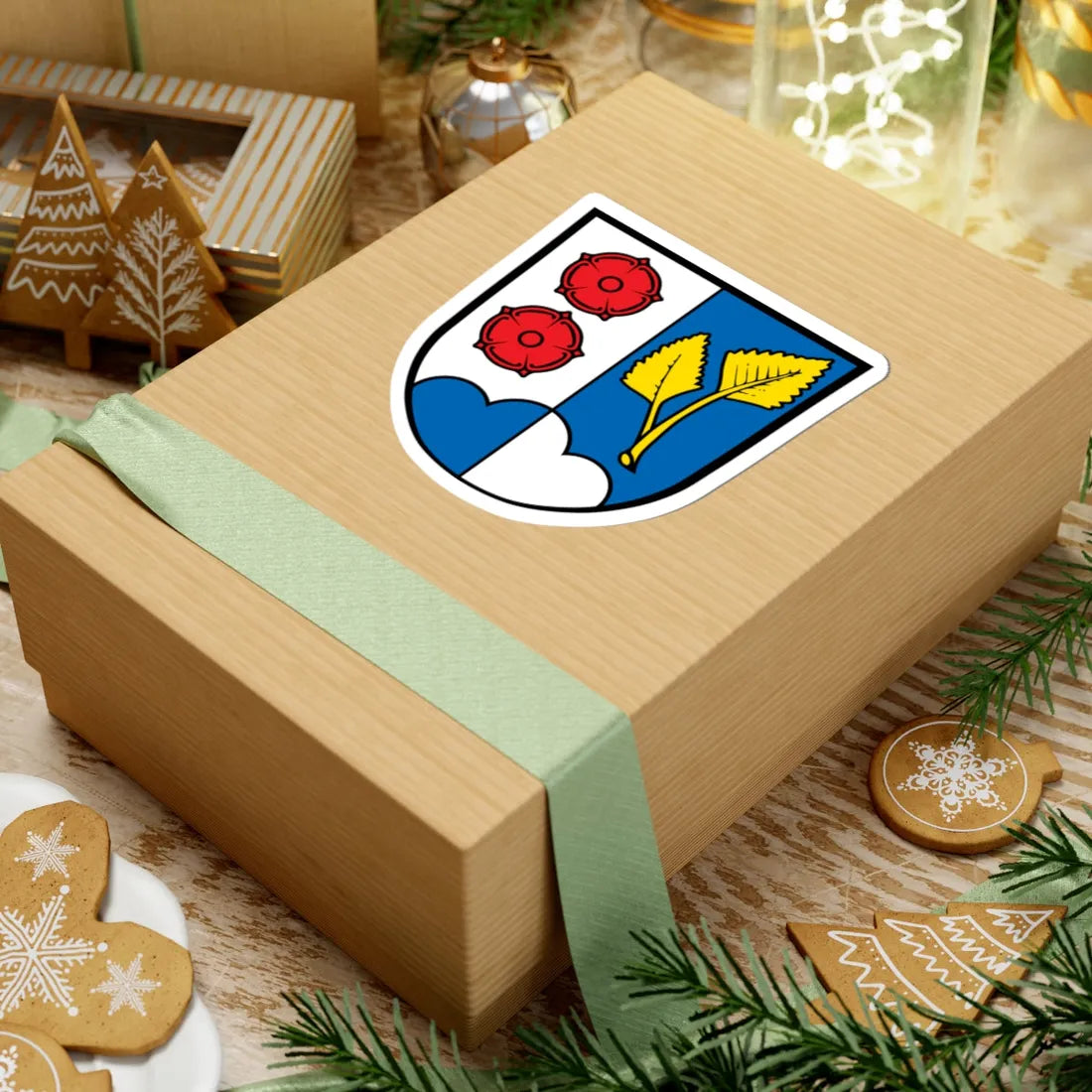 DEU Baiern COA (Germany) (Coat of Arms) STICKER Vinyl Kiss-Cut Decal - The Sticker Space