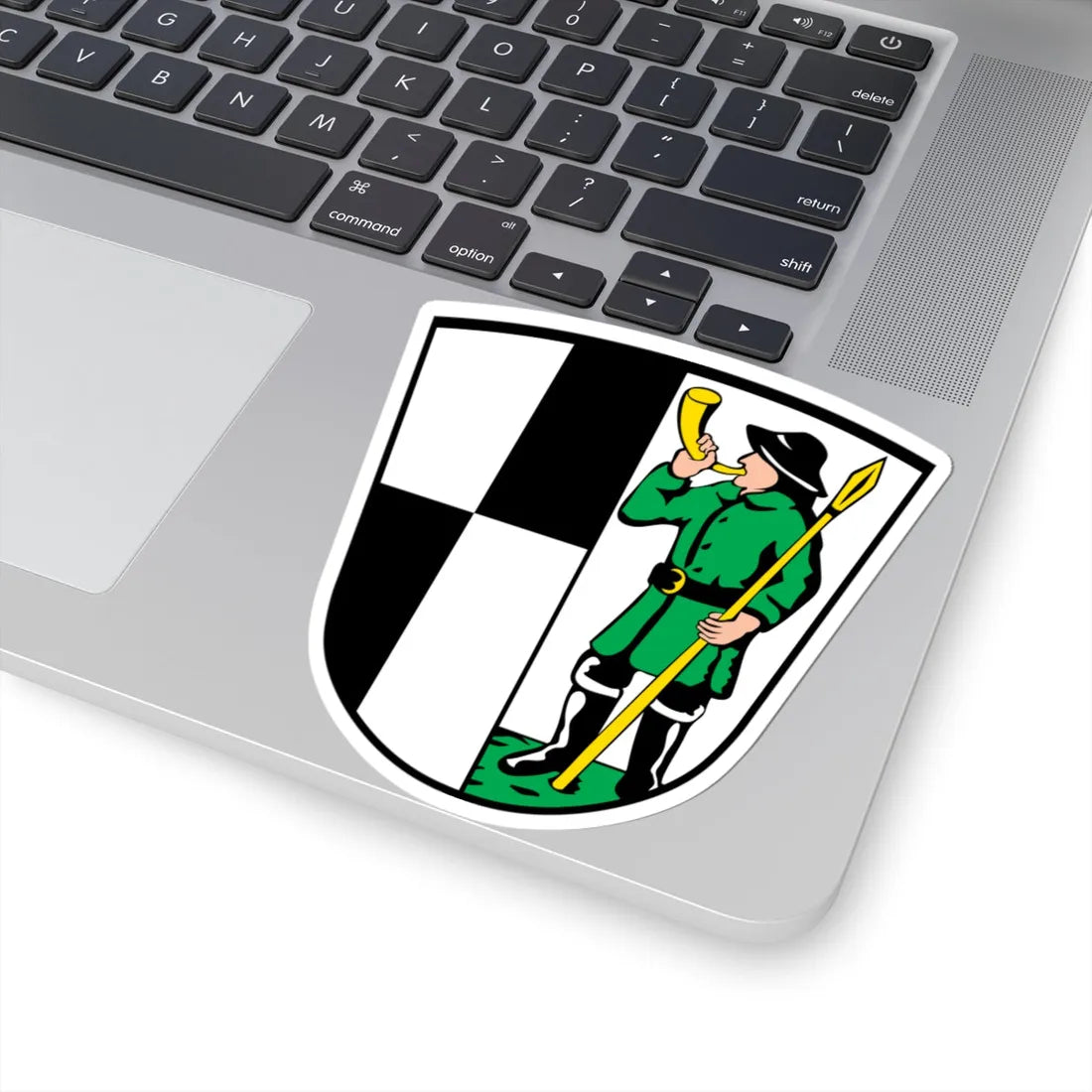 DEU Baiersdorf COA (Germany) (Coat of Arms) STICKER Vinyl Kiss-Cut Decal - The Sticker Space
