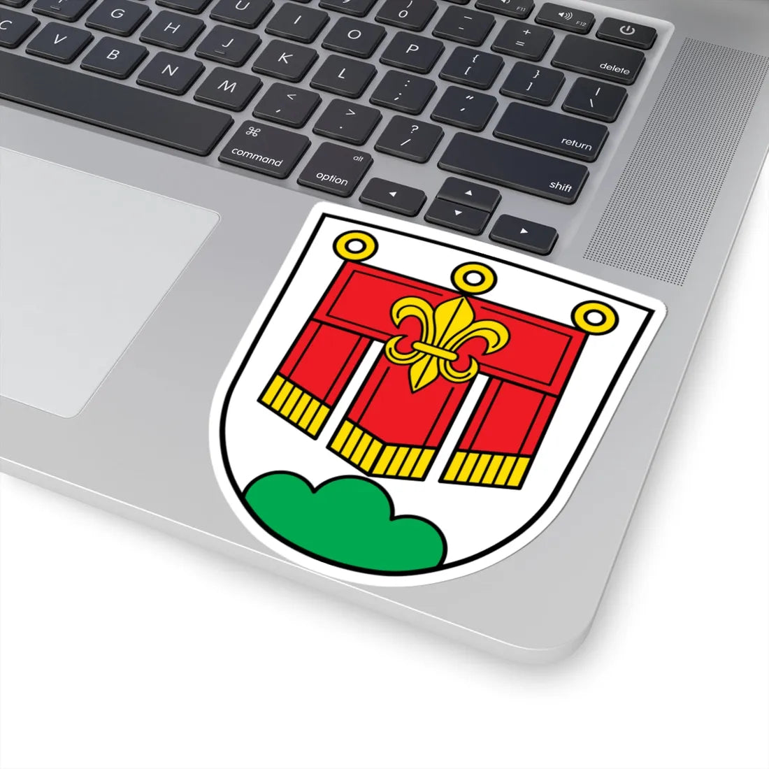 DEU Balderschwang COA (Germany) (Coat of Arms) STICKER Vinyl Kiss-Cut Decal - The Sticker Space