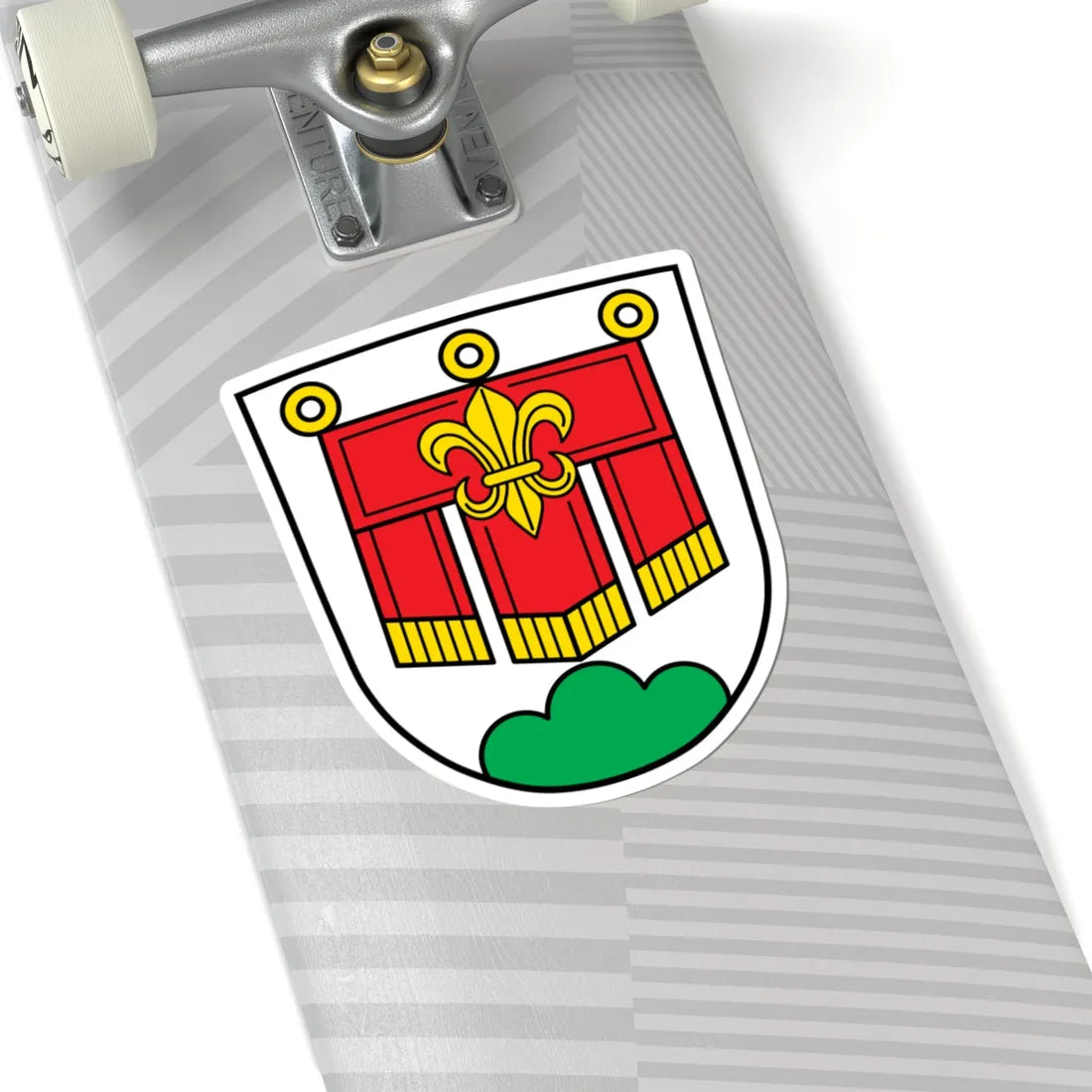 DEU Balderschwang COA (Germany) (Coat of Arms) STICKER Vinyl Kiss-Cut Decal - The Sticker Space